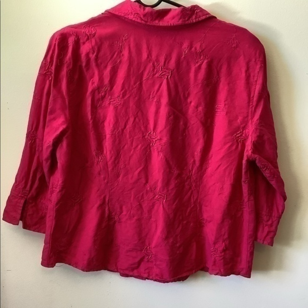 Briggs New York embroidered blouse - Picture 5 of 6
